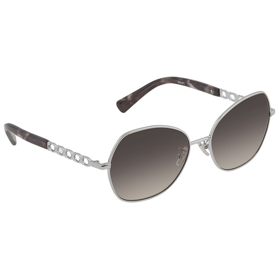 Coach Grey Gradient Irregular Ladies Sunglasses HC7112  display picture 2