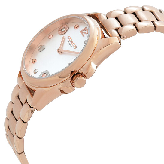 Coach Greyson Quartz Silver Dial Ladies Watch 14504023 - Watches