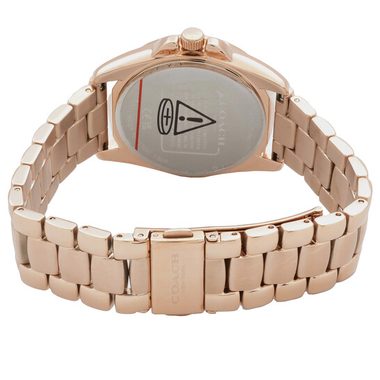 Coach Greyson Quartz Silver Dial Ladies Watch 14504023 - Watches