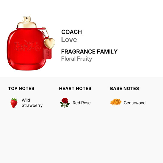 Coach Ladies Love EDP Spray 3.0 oz (Tester) Fragrances