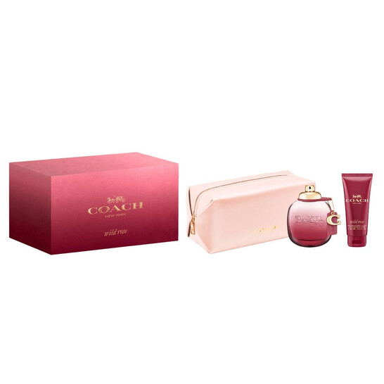 Coach Ladies Wild Rose Gift Set Fragrances 3386460158657