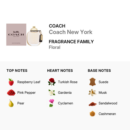 Coach New York / Coach EDP Spray 1.0 oz (30 ml) (w) 3386460078320