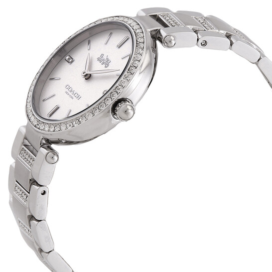 Coach Park Quartz Crystal White Dial Ladies Watch 14503092  display picture 3