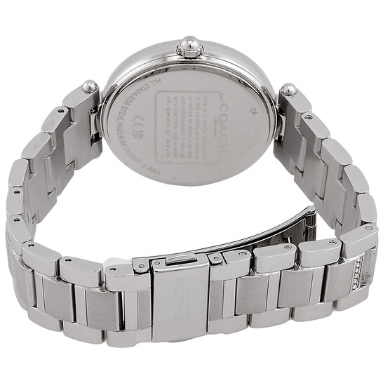 Beautiful COACH Park Quartz CRYSTAL White Dial Ladies WATCH 14503092 Gently Used Beautiful COACH Park Quartz CRYSTAL White Dial Ladies WATCH  main image 3