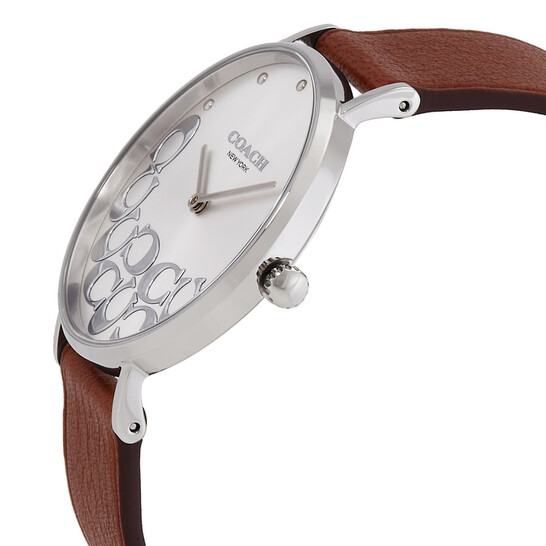 Coach ? Perry Quartz Analog Silver White Dial Coach Women main image 4