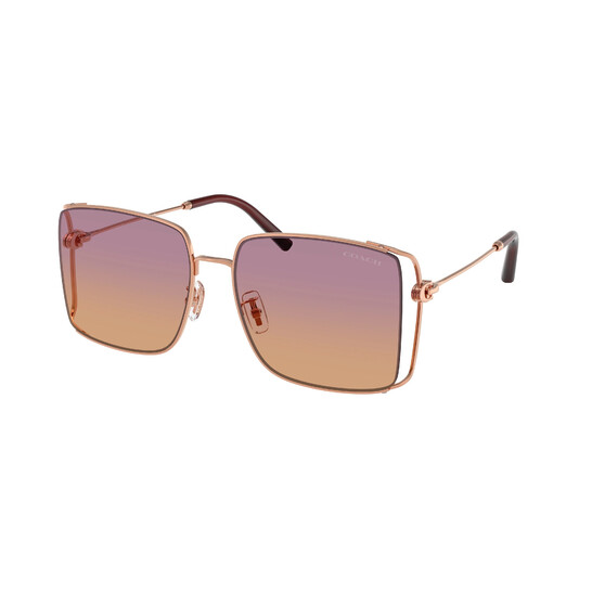 Coach Sunset Peach Gradient Square Ladies Sunglasses HC7174D 933178 59 Coach Sunset Peach Gradient Square Ladies Sunglasses HC7174D 933178 59 - 546x546