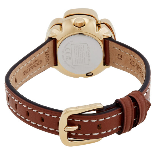 Coach Tea Rose Quartz Gold Dial Ladies Watch 14504149 - Watches