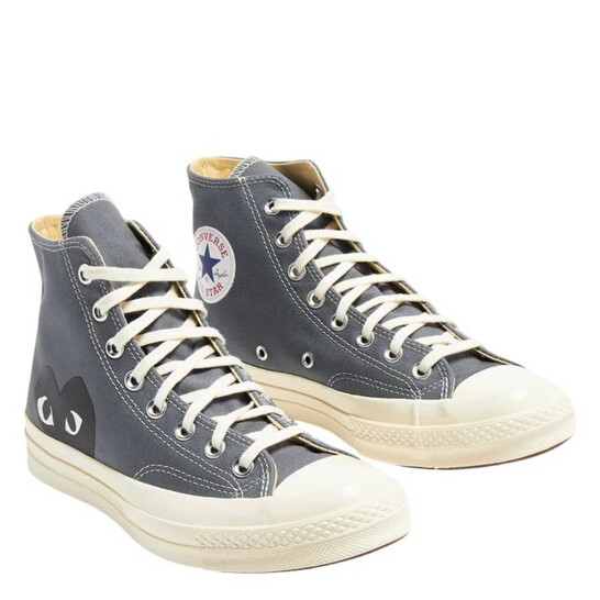 Comme Des Garcons Play X Converse High-Top Sneakers, Brand Size 7 ( US Size 8 ) - 546x546 Image #2