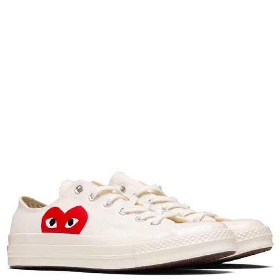 Comme Des Garcons X Converse Low-Top Sneakers, Size M 7 / W 9 Comme Des Garcons X Converse Low-Top Sneakers, Size M 7 / W 9 - 546x546 Image #2