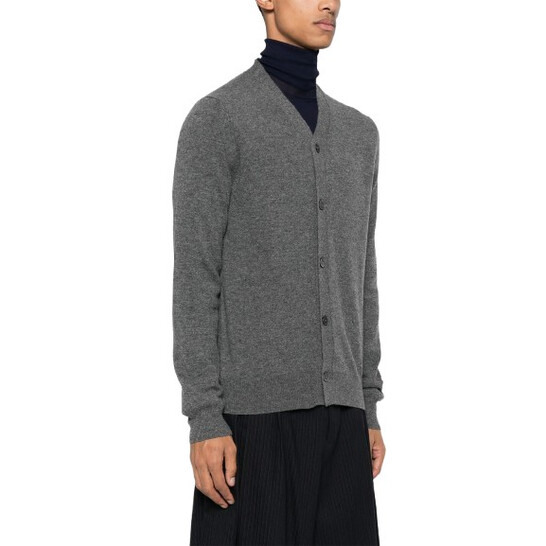 Comme Des Garcons x The Artist Invader Wool Cardigan, Size Large