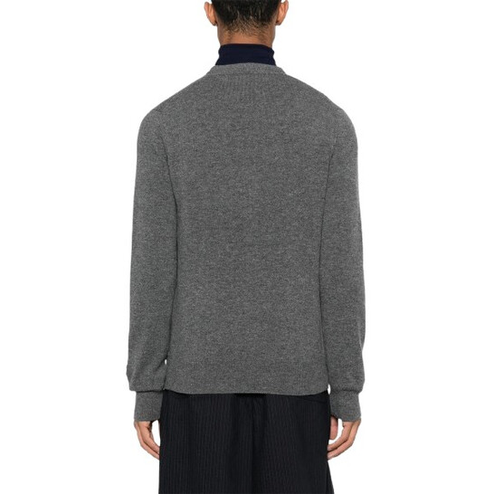 Comme Des Garcons x The Artist Invader Wool Cardigan, Size Large