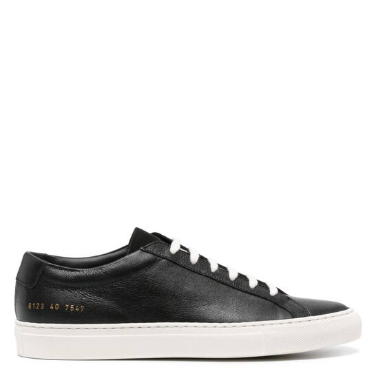 COMMON PROJECTS オリシナルアキレスロトッフスニカ 3701 7547 Woman by Common Projects - Achilles Low in Black – gravitypope