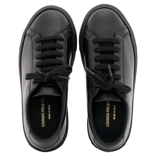 COMMON PROJECTS オリシナルアキレスロトッフスニカ 3701 7547 Woman by Common Projects - Achilles Low in Black – gravitypope