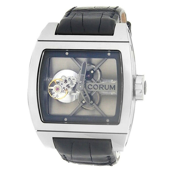 Corum Ti-Bridge Tourbillon Hand Wind Men's Watch