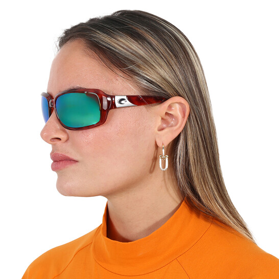 Costa Del Mar ISABELA Green Mirror Polarized Polycarbonate  display picture 3
