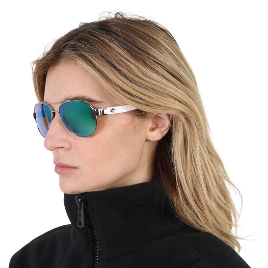 Costa Del Mar LORETO Green Mirror Polarized Glass Ladies  display picture 2