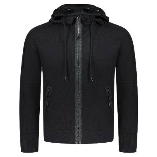 CP COMPANY｜SWEATSHIRTS ((17CMSS071A 002246G 888)) CP COMPANY Zipped Hooded Sweatshirt - Navy | VAO Concept Store