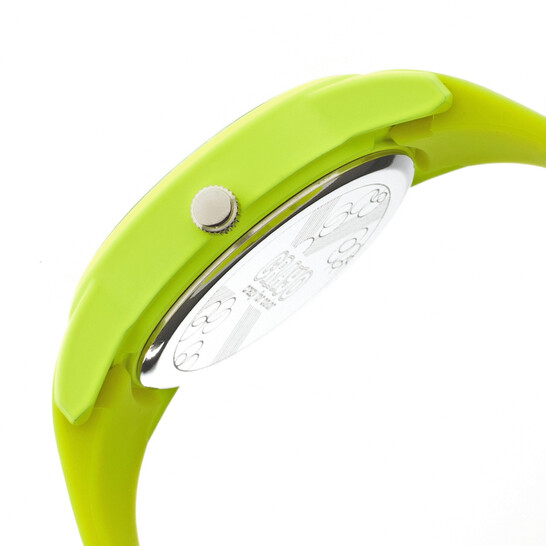 Crayo Festival Lime Dial Lime Silicone Unisex Watch CR2002 - 546x546 Image #3