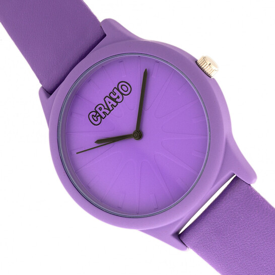 Crayo Splat Quartz Purple Dial Watch CRACR5307 - 546x546 Image #3