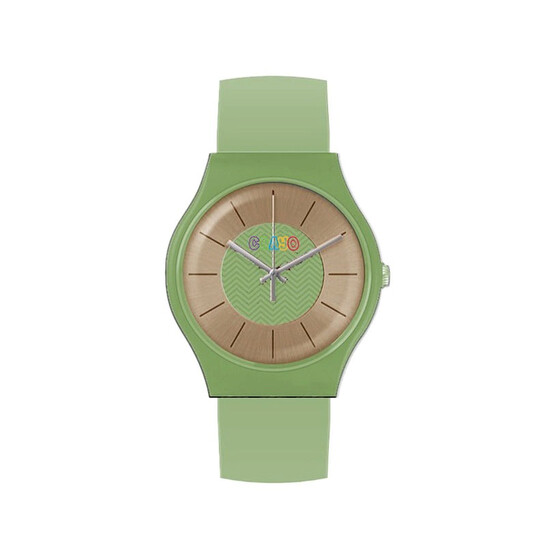 Crayo Trinity Rose Dial Green Leatherette Watch CRACR4403 - 546x546