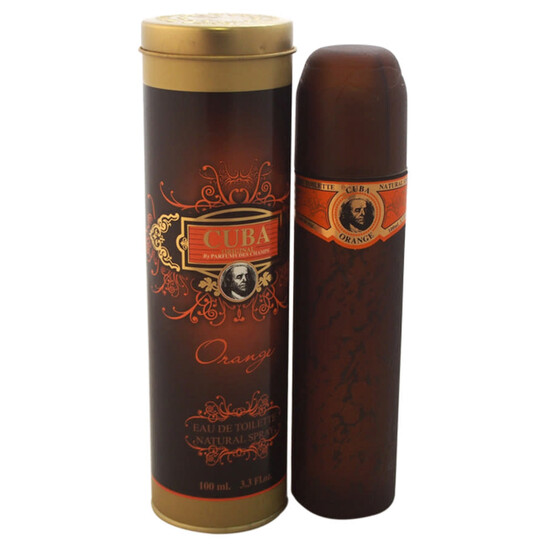 Cuba Orange by Cuba for Men - 3.4 oz EDT Spray 5425017736257