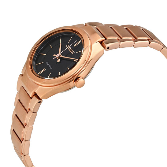 Citizen Paradigm Black Dial Rose Gold-tone Ladies Watch FE2093-54E - 546x546 Image #2
