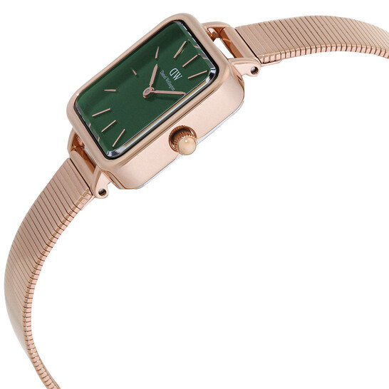 Daniel Wellington Quadro Studio Quartz Green Dial Watch