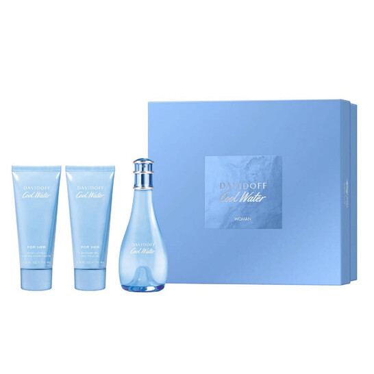 Davidoff Ladies Cool Water Woman Gift Set Fragrances