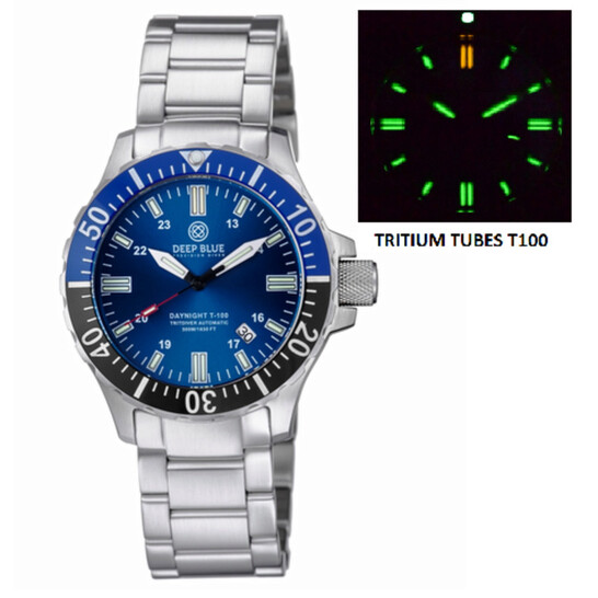 Blue Daynight Scuba Deep Blue Watches Review Shop Deep Blue