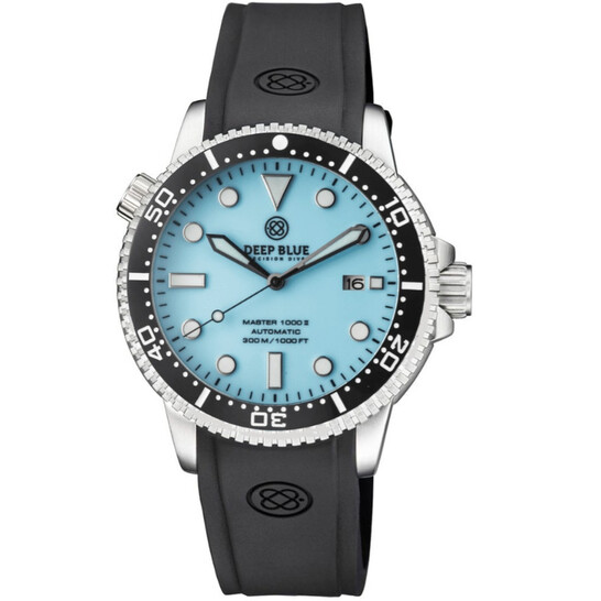 Deep Blue Diver 1000 Automatic Blue Dial Men's Watch DVR402MATTEICEBLUE