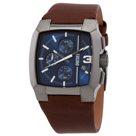 Diesel Cliffhanger Chronograph Quartz Blue Dial Men's Watch DZ4641