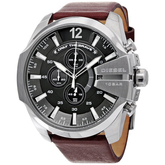 ☆ 新品未使用　DIESEL DZ4290 ガンメタ☆メガチーフ Diesel Mega Chief Chronograph Grey Dial Men's Watch DZ4290