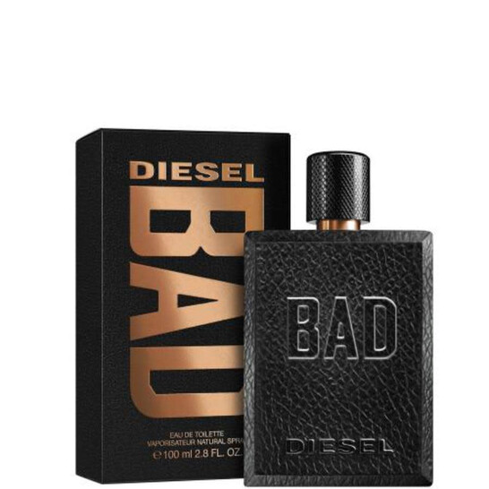 Diesel Men's Bad EDT Spray 3.3 oz Fragrances 3614273356053