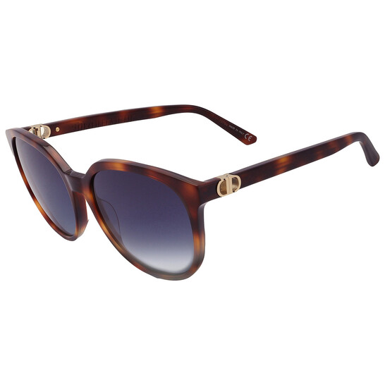 Dior 30MONTAIGNEMINI SI Blue Grey Square Ladies Sunglasses