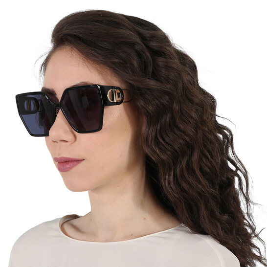 Dior 30MONTAIGNE BU Blue Butterfly Ladies Sunglasses CD40034U 01V