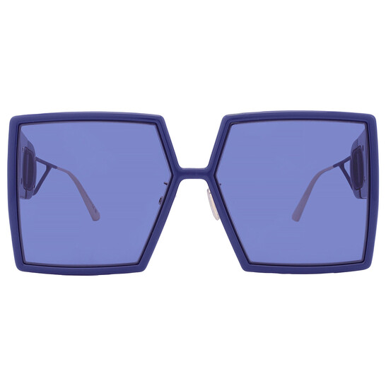 Dior 30MONTAIGNE SU Blue Square Ladies Sunglasses CD40030U