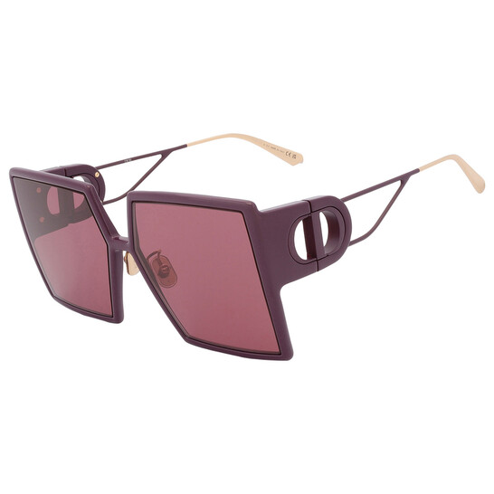 小物 Dior CD 2250 Burgundy Vintage Sunglasses Vintage Christian Dior 2250 44 Butterfly Sunglasses 63□17