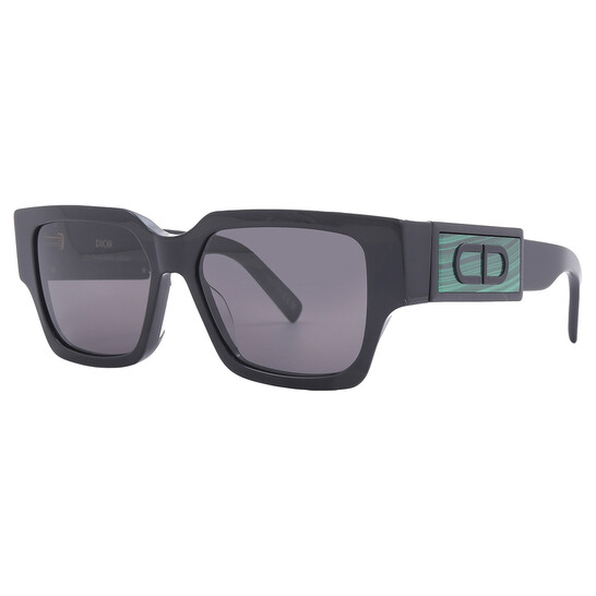 Dior CD SU Grey Square Men's Sunglasses DM40066U 01A 55