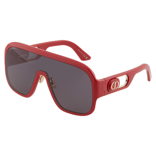 Dior DIORBOBBYSPORT M1U Dark Grey Shield Ladies Sunglasses  display picture 1