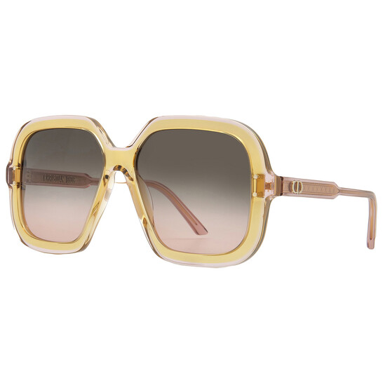 Dior DIORHIGHLIGHT S1I Green Gradient Square Ladies