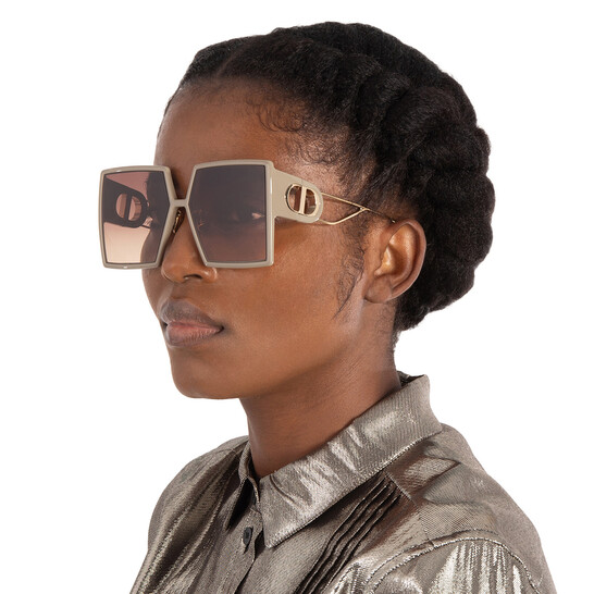 DIOR スクエアフレムメカネ 30MONTAIGNEOS1I 1000 Dior 30MontaigneO S2I 1000 Glasses - US