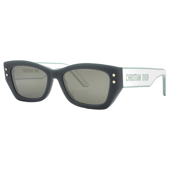 DiorPacific S2U
Green Squared Sunglasses with Brown Mirrored Lenses Dior Diorpacific S2u Women Green Squared Sunglasses  main image 3