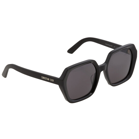 Dior DIORMIDNIGHT S2F Smoke Geometric Ladies Sunglasses