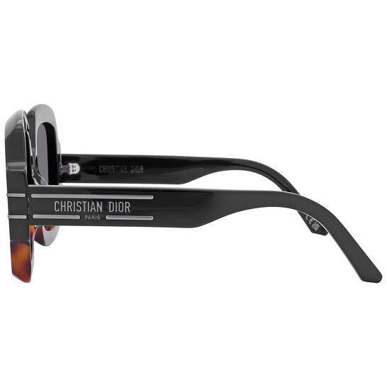 【美品・正規品】DIOR サングラス DiorSignature S1U Christian Dior DiorSignature S1U 55mm Black Square Oversized