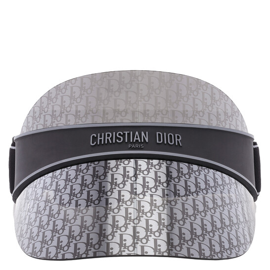 Dior DIORCLUB V1U Grey Logo Visor Ladies Sunglasses CD40041U 05C