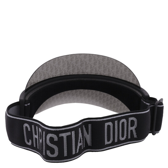 Dior DIORCLUB V1U Grey Logo Visor Ladies Sunglasses CD40041U