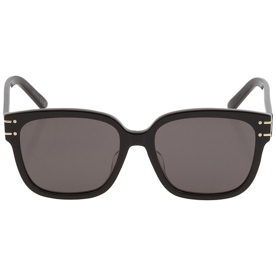Dior Signature サングラス 58 Dior Grey Square Ladies Sunglasses DIORSIGNATURE S7F 10A0 58