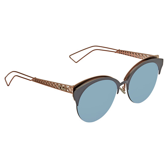 Dior Diorama Club Light Blue Mirror Cat Eye Ladies 