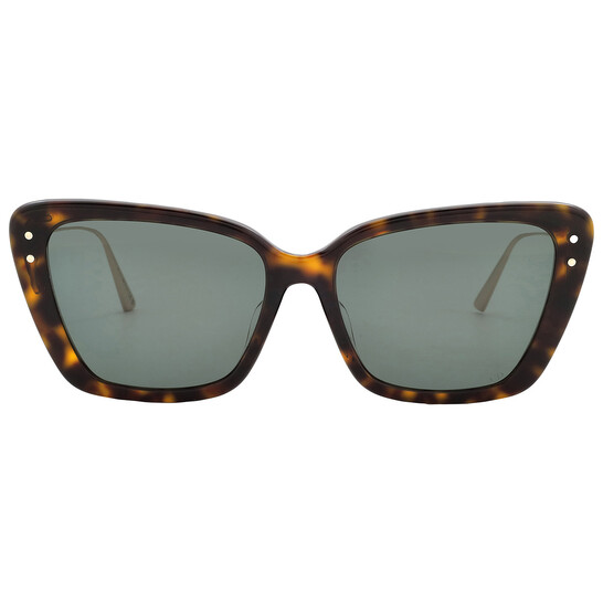 Dior MISSDIOR B5F Green Butterfly Ladies Sunglasses CD40106F 52N