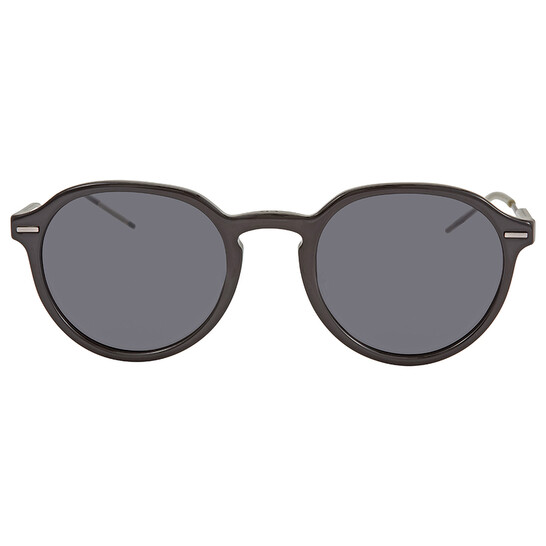 Dior Motion Grey Blue Round Men's Sunglasses DIORMOTION2 807/IR